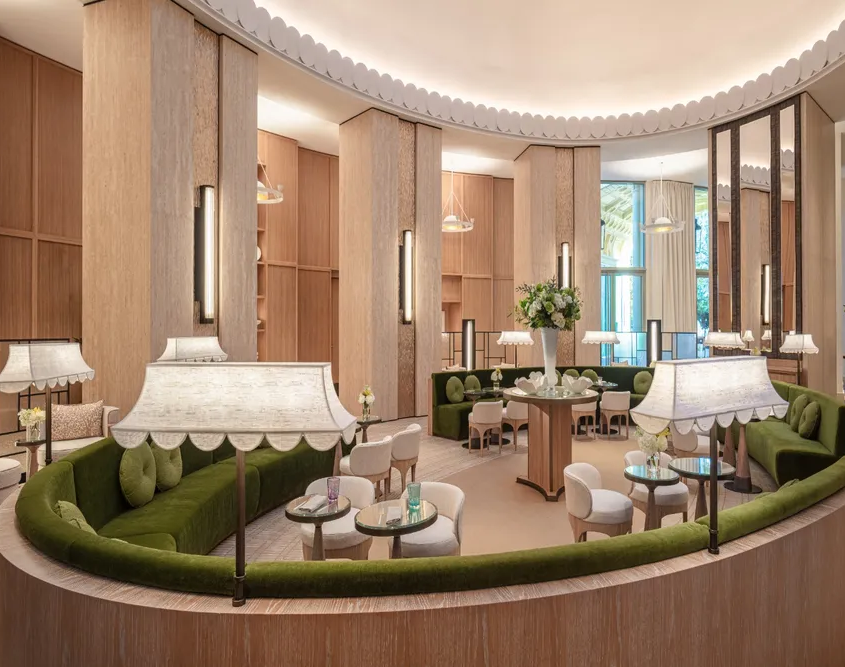 Anantara Plaza Nice - Green Velvet Restaurant Interior