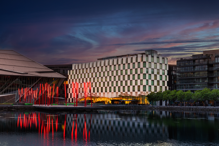 Anantara The Marker Dublin Hotel - Exterior of Hotel at Night