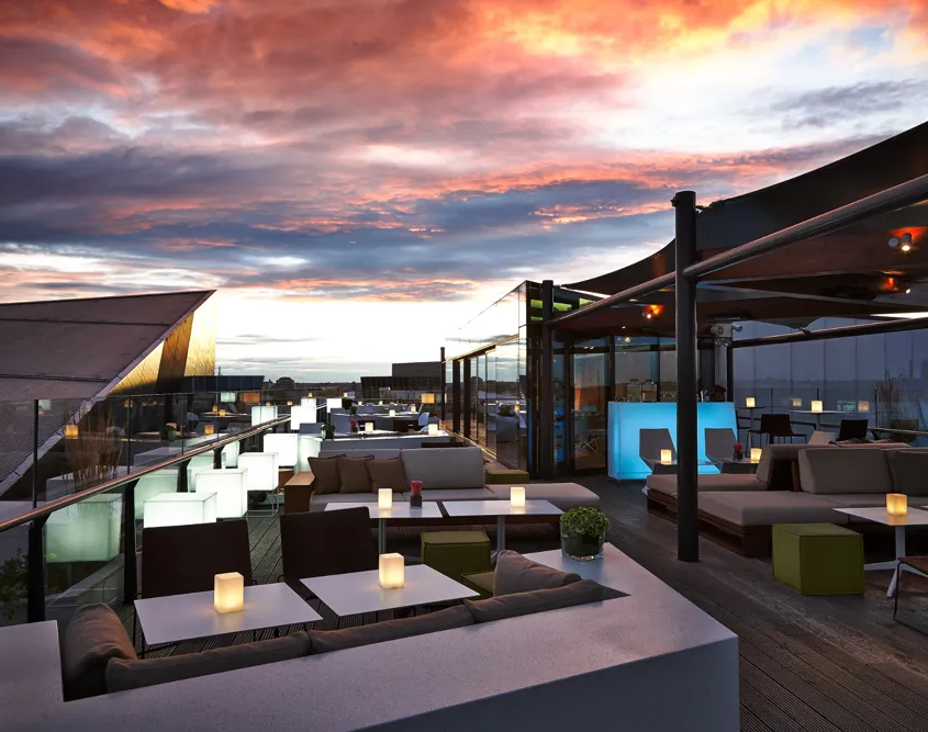 Anantara The Marker Dublin Hotel - Rooftop Sunset Views