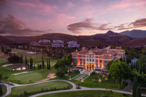 Anantara Villa Padierna Palace Benahavís Marbella Resort - Aerial View of Exterior