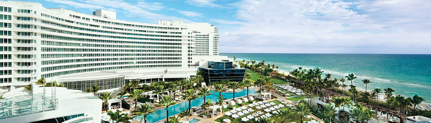 Fontainebleau Miami Beach Exterior Shot