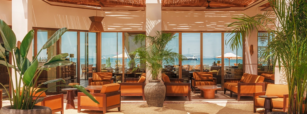 One&Only Aesthesis seating area ocean view