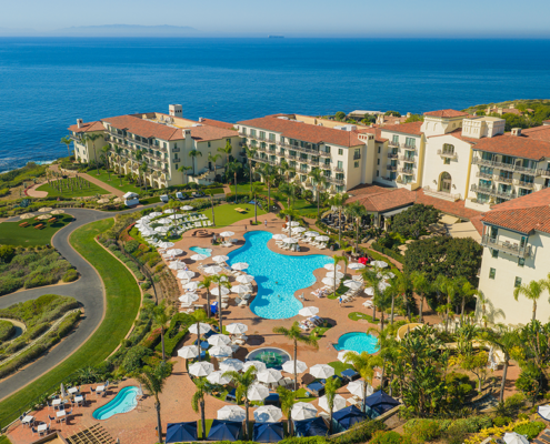 Terranea Resort - Aerial of Property & Pool