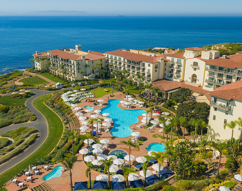Terranea Resort - Aerial of Property & Pool