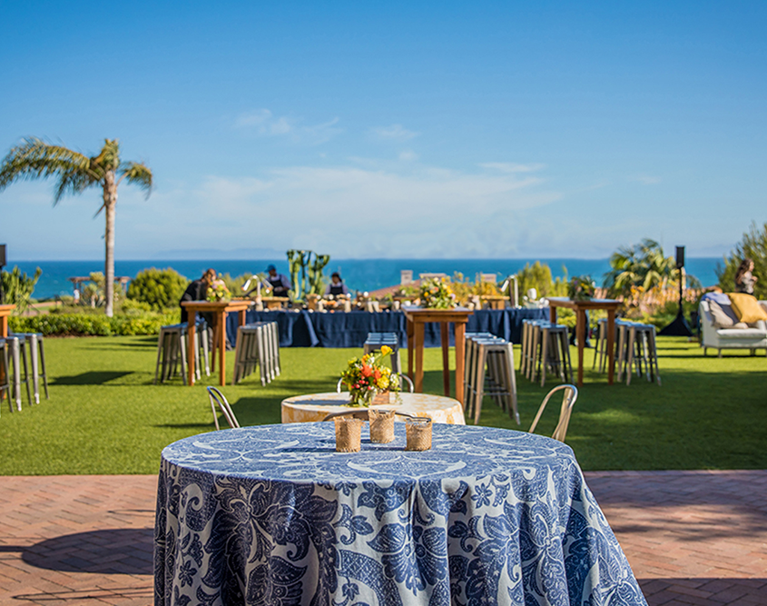 Terranea Resort - Outdoor Meeting Set Up