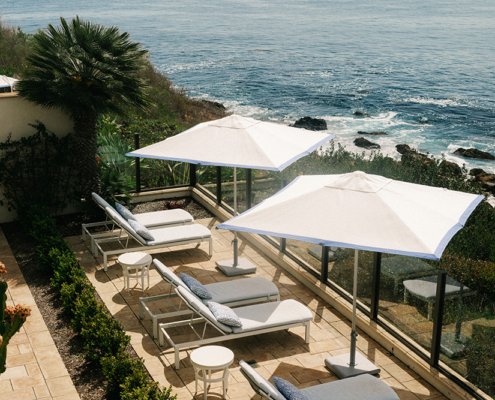 Terranea Resort - Outdoor Spa Lounge
