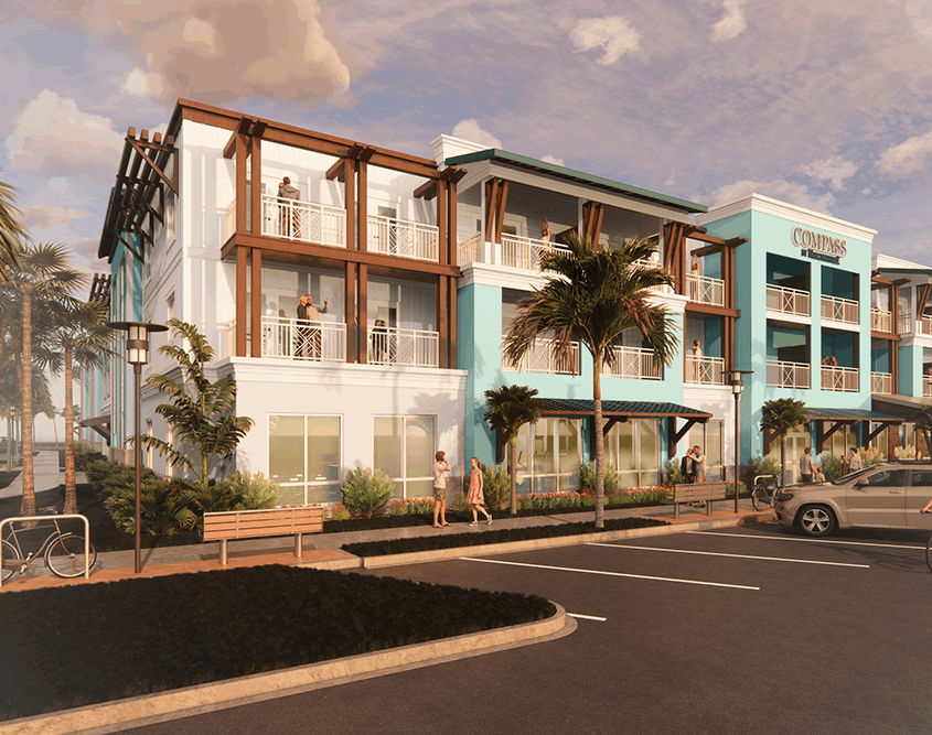 Compass Flagler Beach - Rendering of Exterior