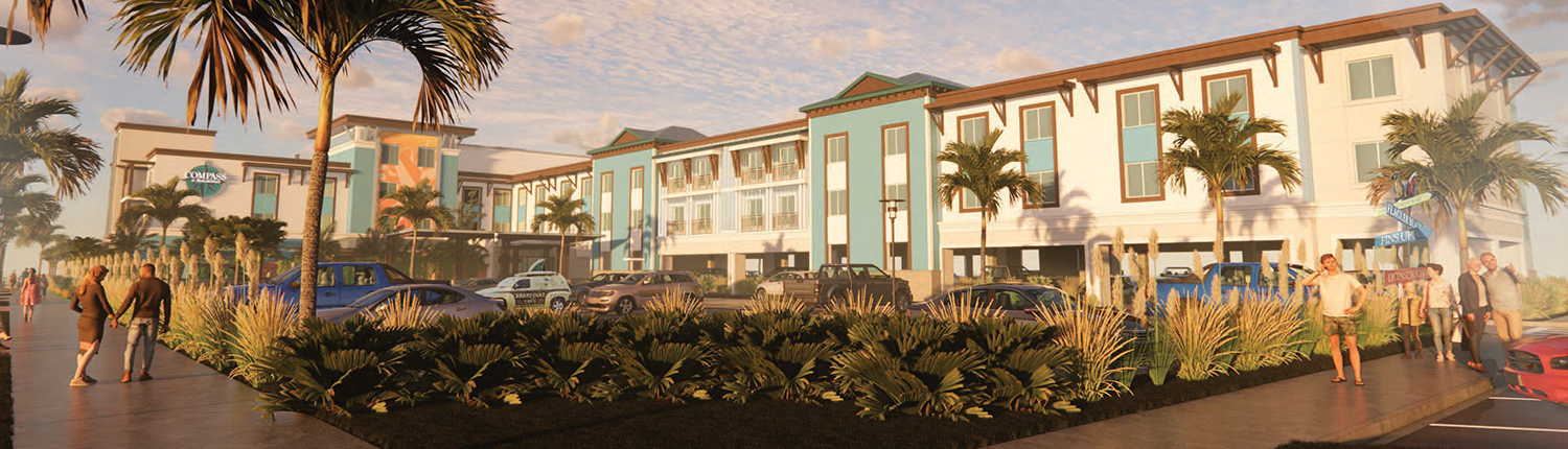 Compass Flagler Beach - Rendering of Hotel Exterior