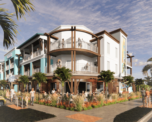 Compass Flagler Beach - Rendering of Property Exterior