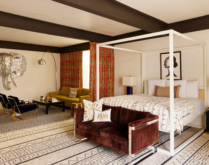 Parker Palm Springs - Gene Autry Residence Bedroom