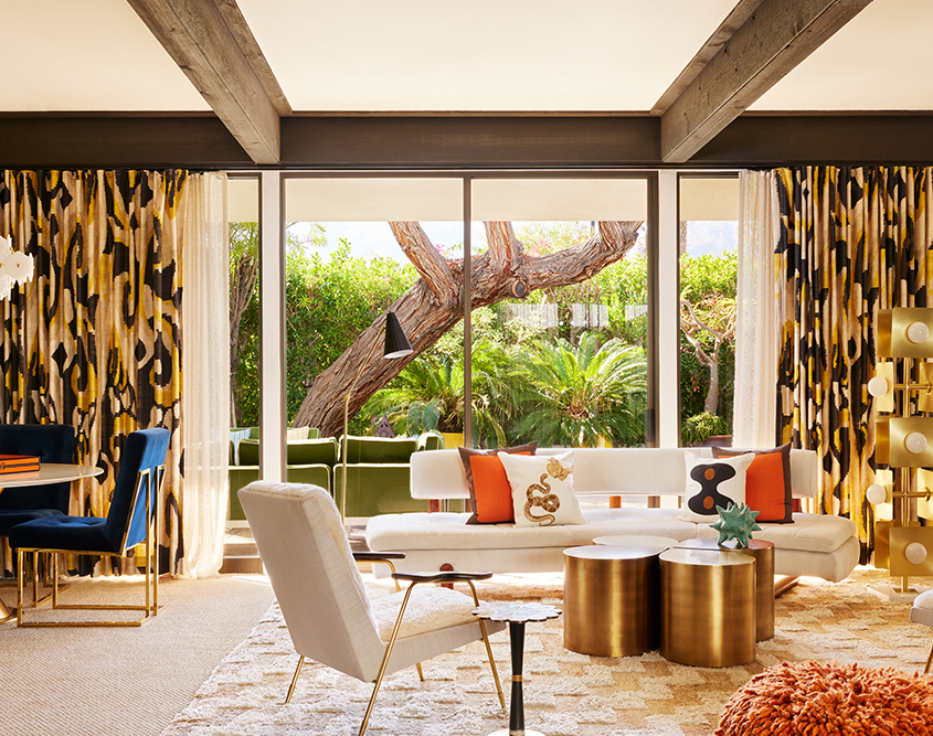 Parker Palm Springs - Gene Autry Residence Living Room