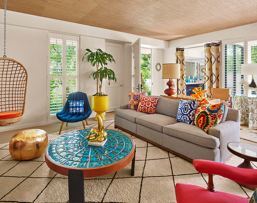 Parker Palm Springs - Villa Living Room
