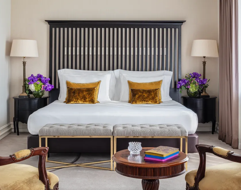Tivoli Avenida Liberdade Lisbon - Bedroom Gold Accents