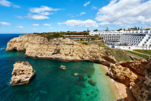 Tivoli Carvoeiro Algarve Resort - Oceanside View of Property
