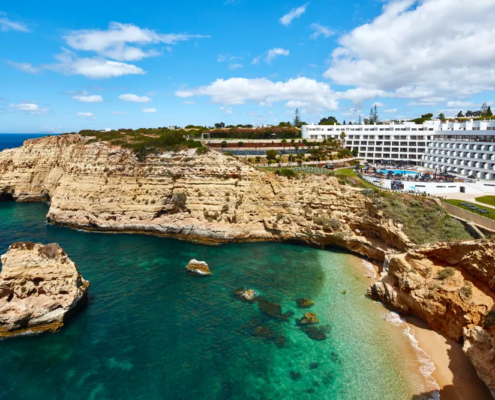 Tivoli Carvoeiro Algarve Resort - Oceanside View of Property