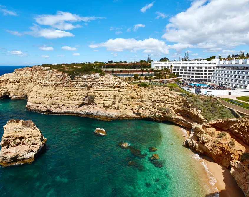 Tivoli Carvoeiro Algarve Resort - Oceanside View of Property