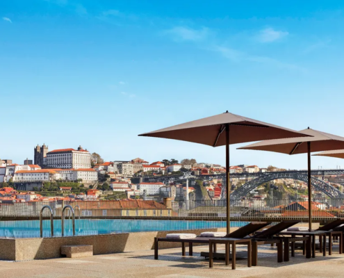 Tivoli Kopke Porto Gaia Hotel - Pool with City Views