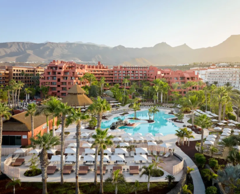 Tivoli La Caleta Tenerife Resort - Aerial View of Pool