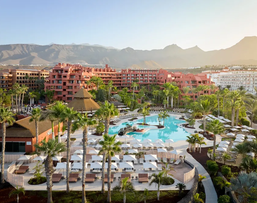 Tivoli La Caleta Tenerife Resort - Aerial View of Pool