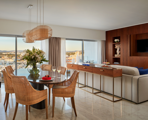 Tivoli Marina Vilamoura Algarve Resort - Presidential Suite Living Room & Dining Area