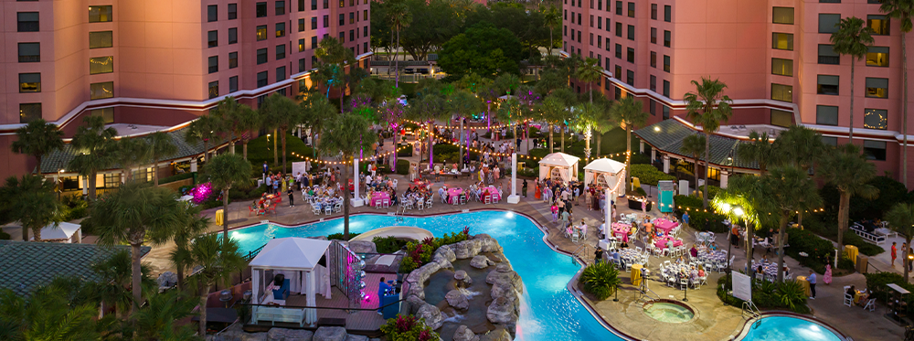 Caribe Royale Orlando exterior and pool