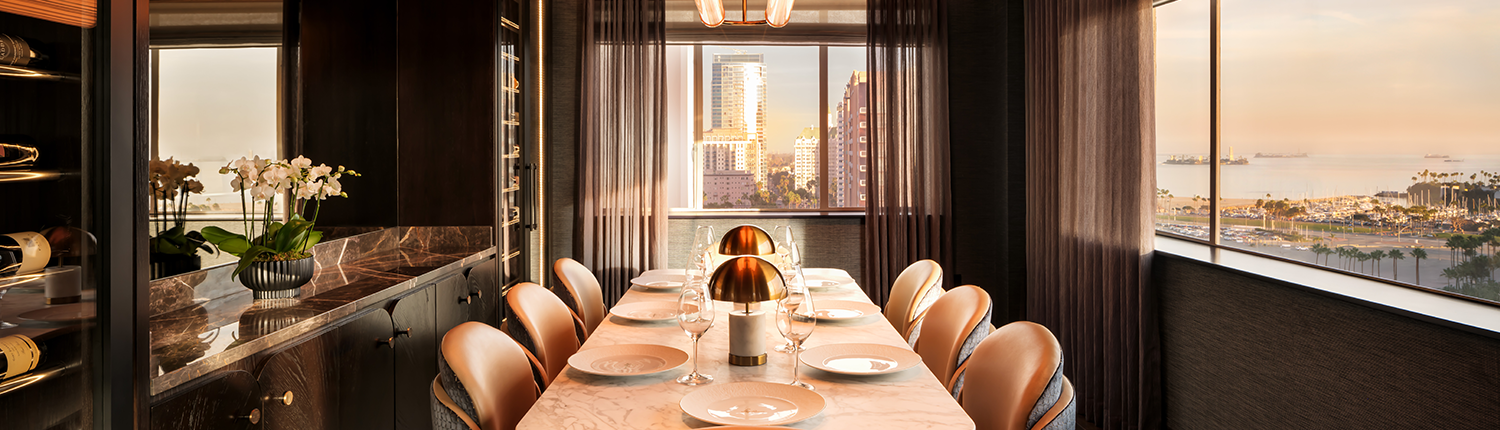 Fairmont Breakers Long Beach - Sky Room Private Dining Meeting Space