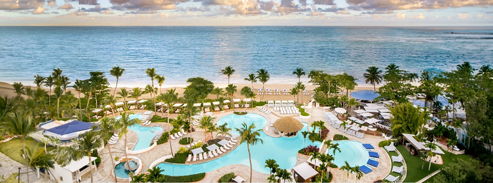 Fairmont E lSan Juan Hotell pool view