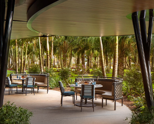 Lake Nona Wave Hotel Lake Nona Wave Hotel Outdoor Dining
