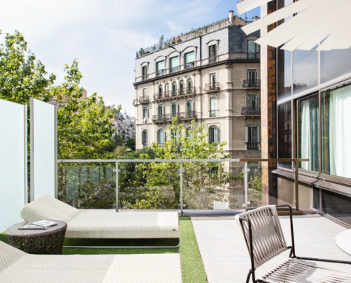 NH Collection Barcelona Gran Hotel Calderón - Private Terrace with City Views