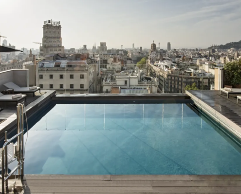 NH Collection Barcelona Gran Hotel Calderón - Rooftop Pool with City Views