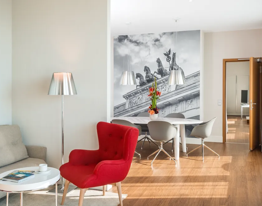 NH Collection Berlin Mitte Friedrichstrasse - Living Room & Dining Room