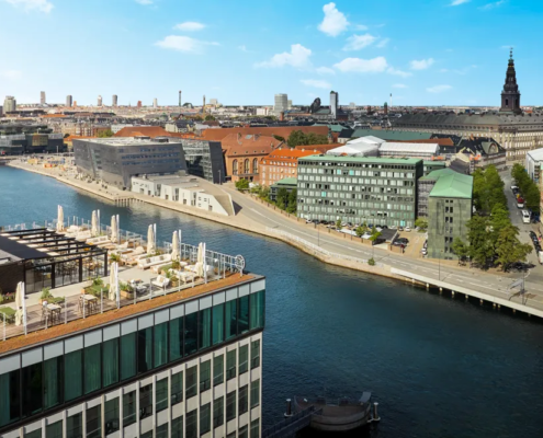 NH Collection Copenhagen - Aerial View of Property & City