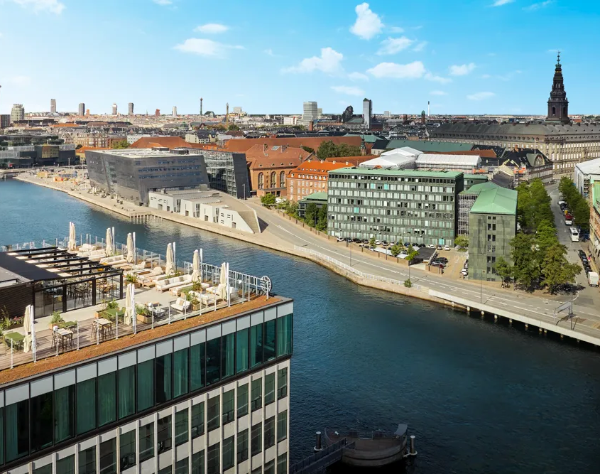 NH Collection Copenhagen - Aerial View of Property & City