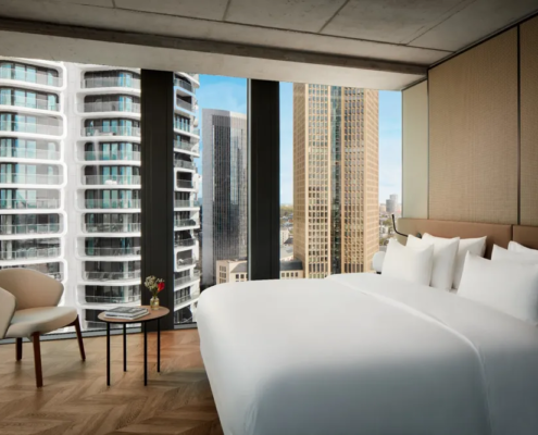 NH Collection Frankfurt Spin Tower - Premium Room Corner View