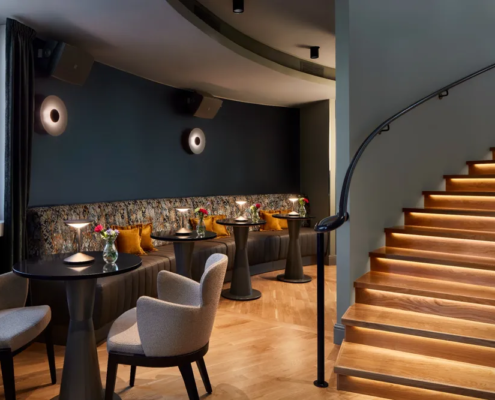 NH Collection Helsinki Grand Hansa - Bar Interior & Stairs