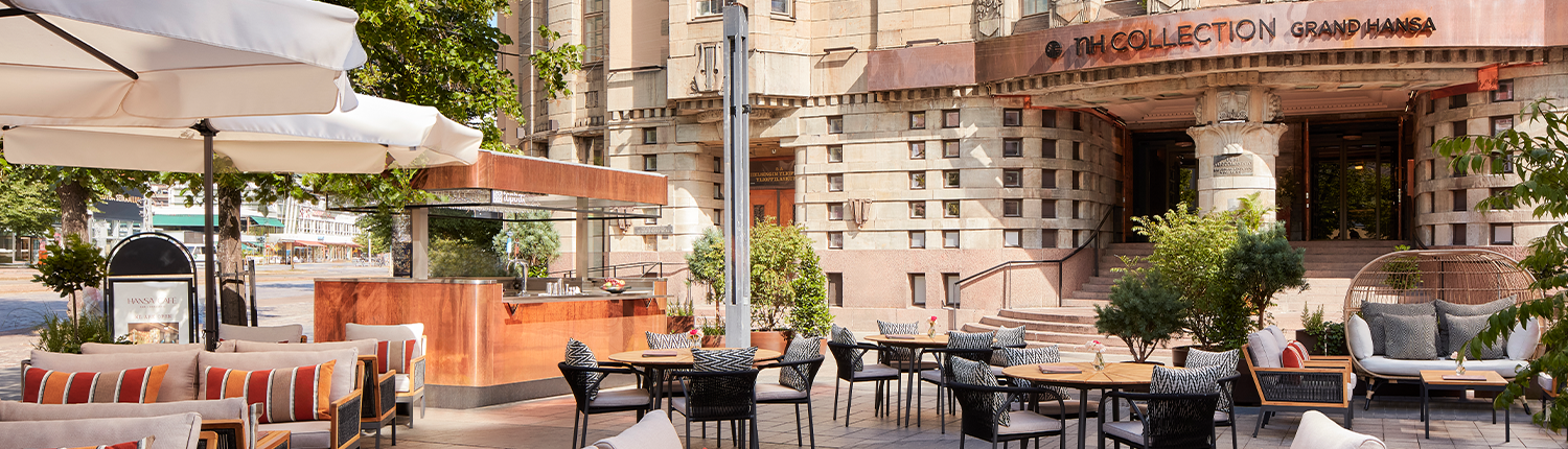 NH Collection Helsinki Grand Hansa - Outdoor Lounge
