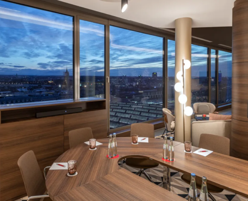 NH Collection Munich Bavaria - Boardroom with Skyline View
