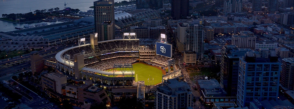 Stadium View from Omni San Diego Hotel