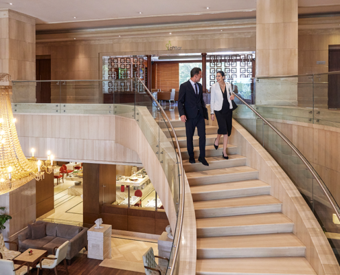 NH Collection Bogotá Teleport Royal - Staircase of Lobby