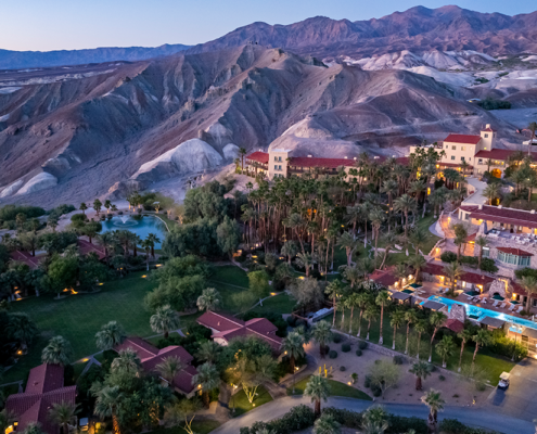 The Inn at Death Valley - Aerial View of Property