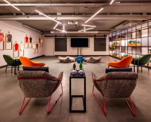nhow Brussels Bloom - Lounge Area