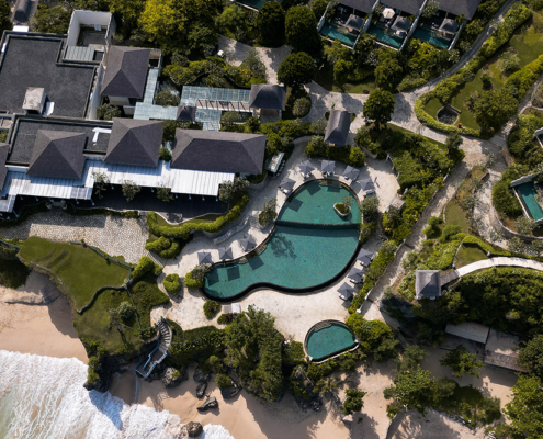 Jumeirah Bali - Aerial View of Resort