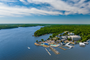 Margaritaville Lake Resort Lake of the Ozarks - Aerial View of Resort