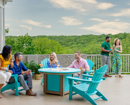 Margaritaville Lake Resort Lake of the Ozarks - Firepit at Windgate Patio