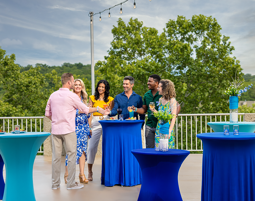 Margaritaville Lake Resort Lake of the Ozarks - Group Meeting on Windgate Patio