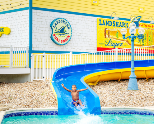 Margaritaville Lake Resort Lake of the Ozarks - Slide at Lakeside Pool