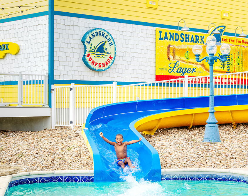 Margaritaville Lake Resort Lake of the Ozarks - Slide at Lakeside Pool