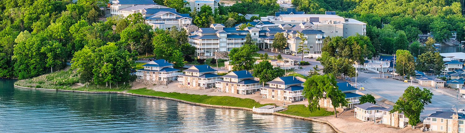 Margaritaville Lake Resort Lake of the Ozarks - View of Resort from Lake