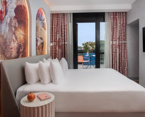 nhow Rome - Bedroom with Terrace
