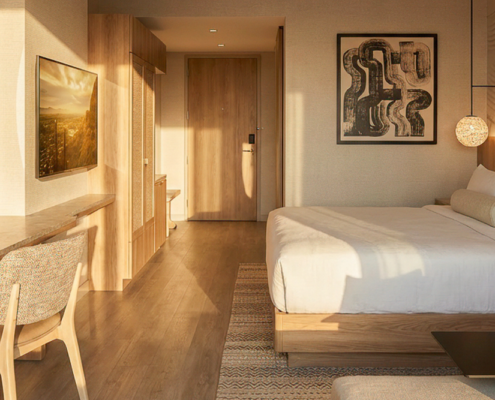 Denū Hotel & Spa - King Bedroom Overview Denū Hotel & Spa - King Bedroom Overview